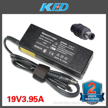 Laptop Accessories Laptop Adapter 19V3.95A for Toshiba Notebook